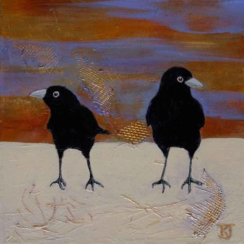 Crow Duo (Gold Mesh)