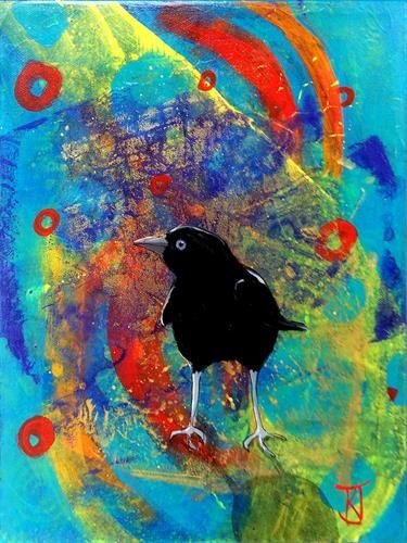 Abstract with Crow 3
