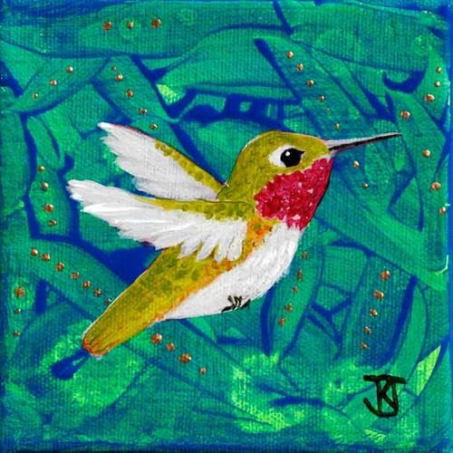Anna's Hummingbird (Copper dots)