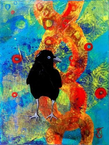 Abstract with Crow 4